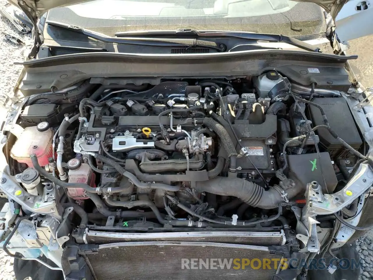 11 Фотография поврежденного автомобиля JTHU9JBH0K2002451 LEXUS UX 250H 2019