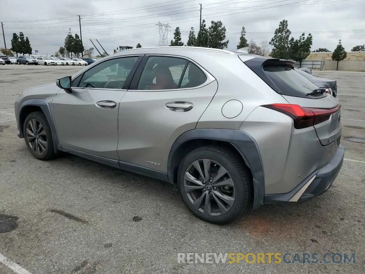 2 Photograph of a damaged car JTHU9JBH0K2003941 LEXUS UX 250H 2019