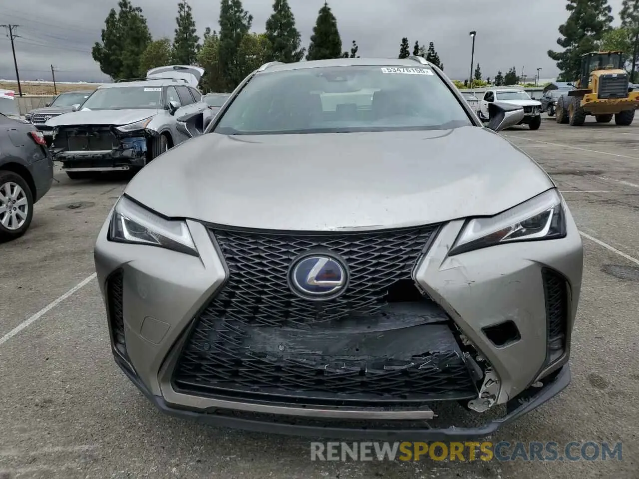 5 Photograph of a damaged car JTHU9JBH0K2003941 LEXUS UX 250H 2019