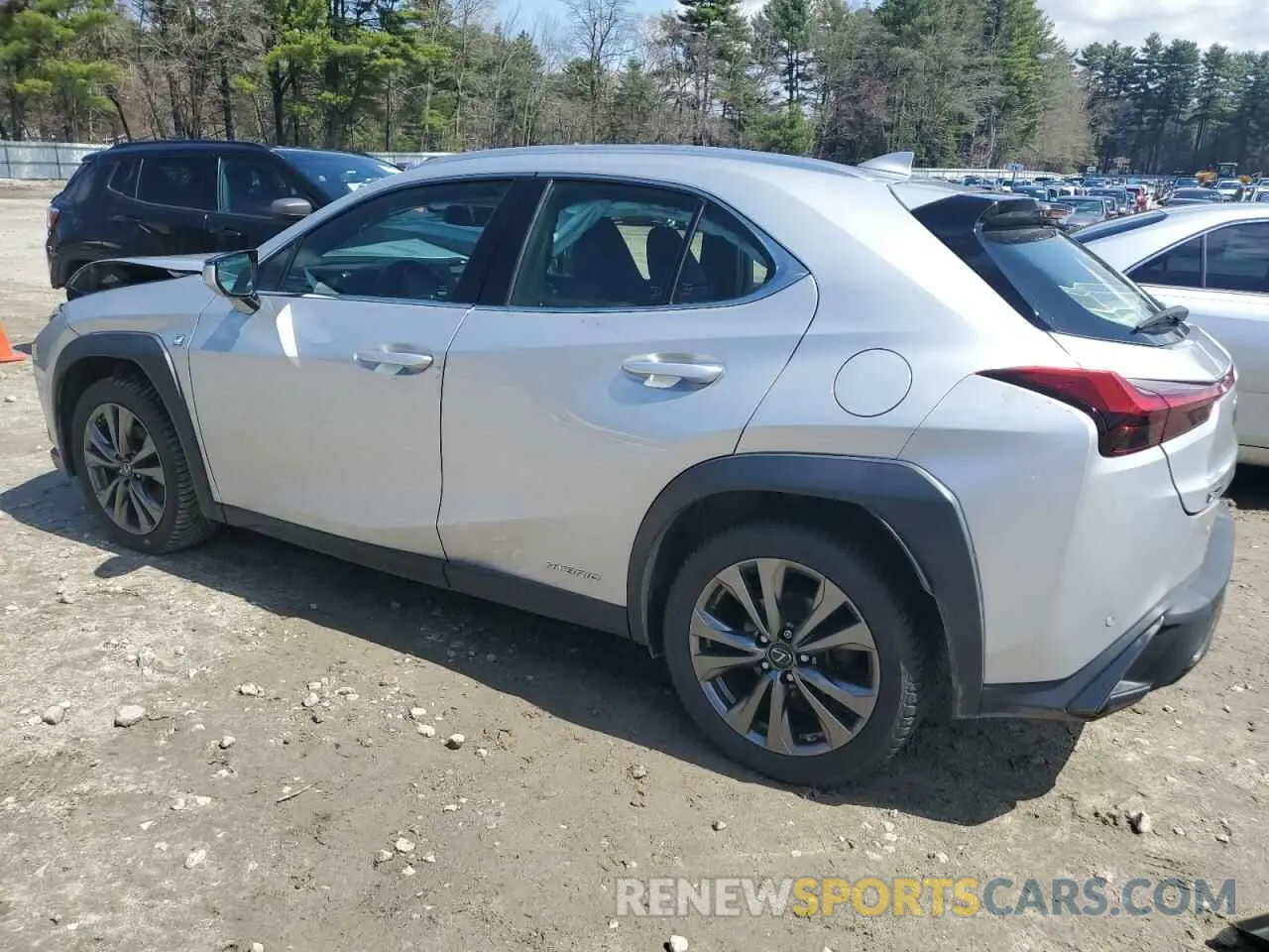 2 Photograph of a damaged car JTHU9JBH2K2003858 LEXUS UX 250H 2019