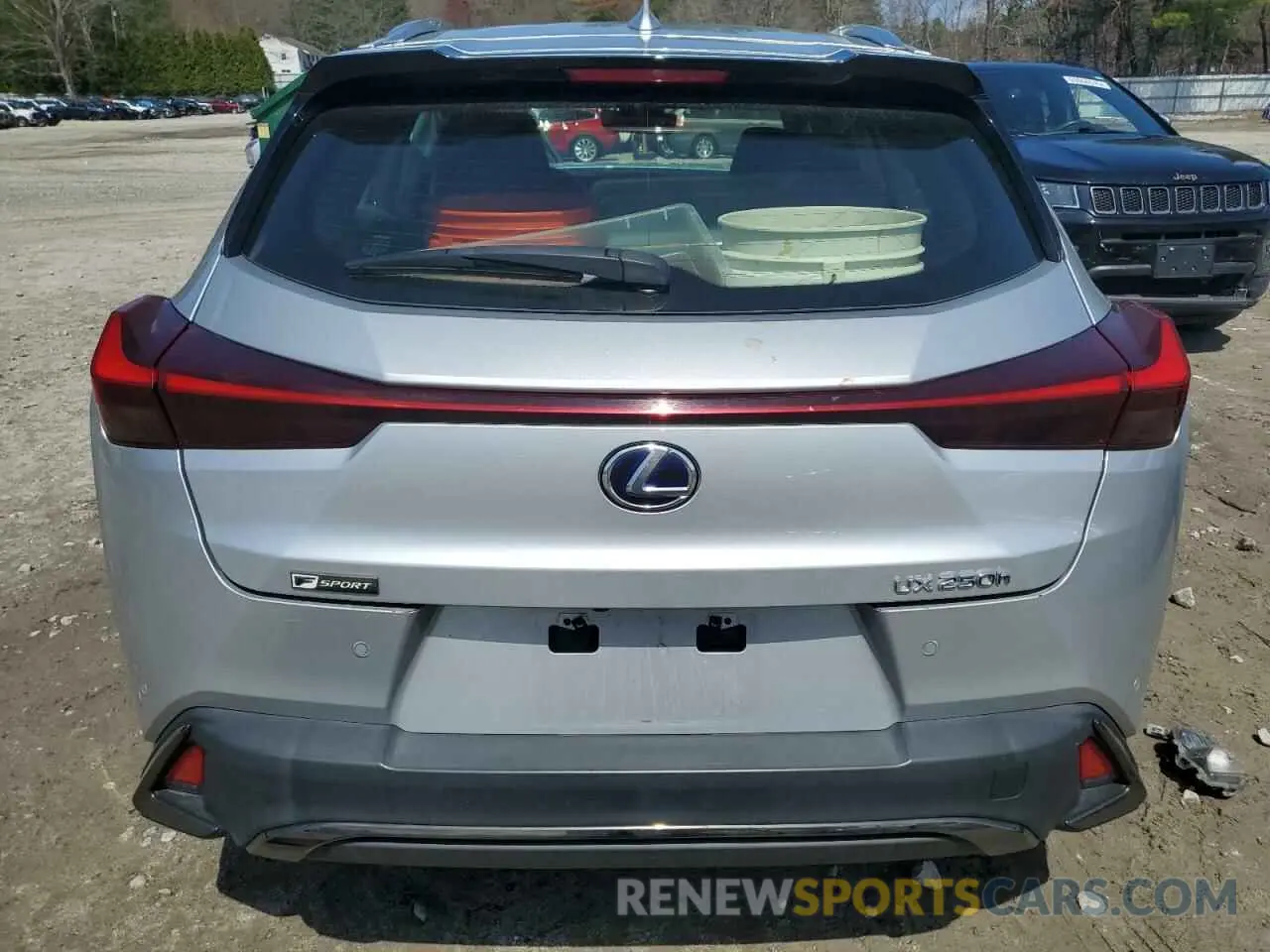6 Photograph of a damaged car JTHU9JBH2K2003858 LEXUS UX 250H 2019