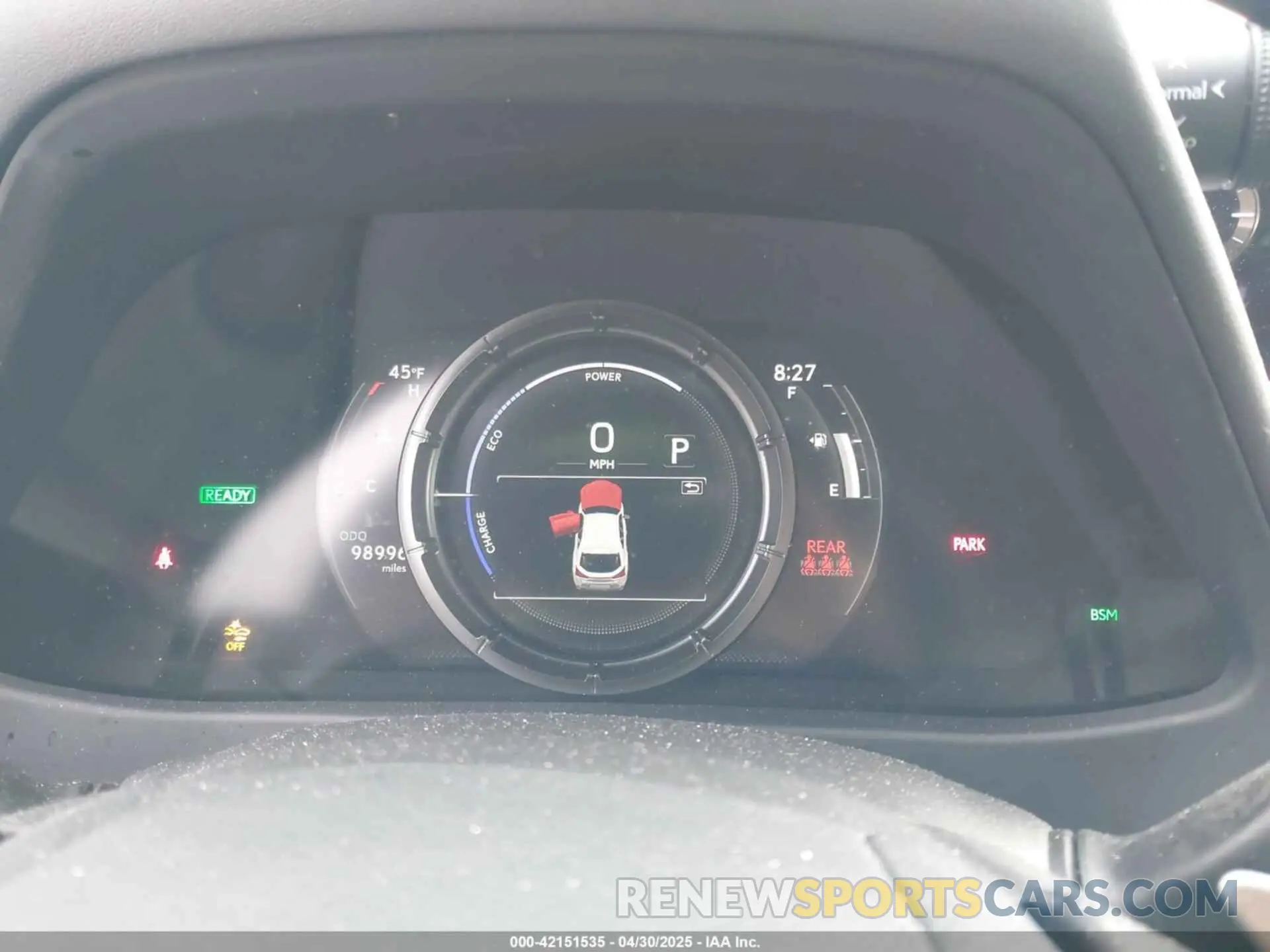 7 Photograph of a damaged car JTHU9JBH3K2003383 LEXUS UX 250H 2019