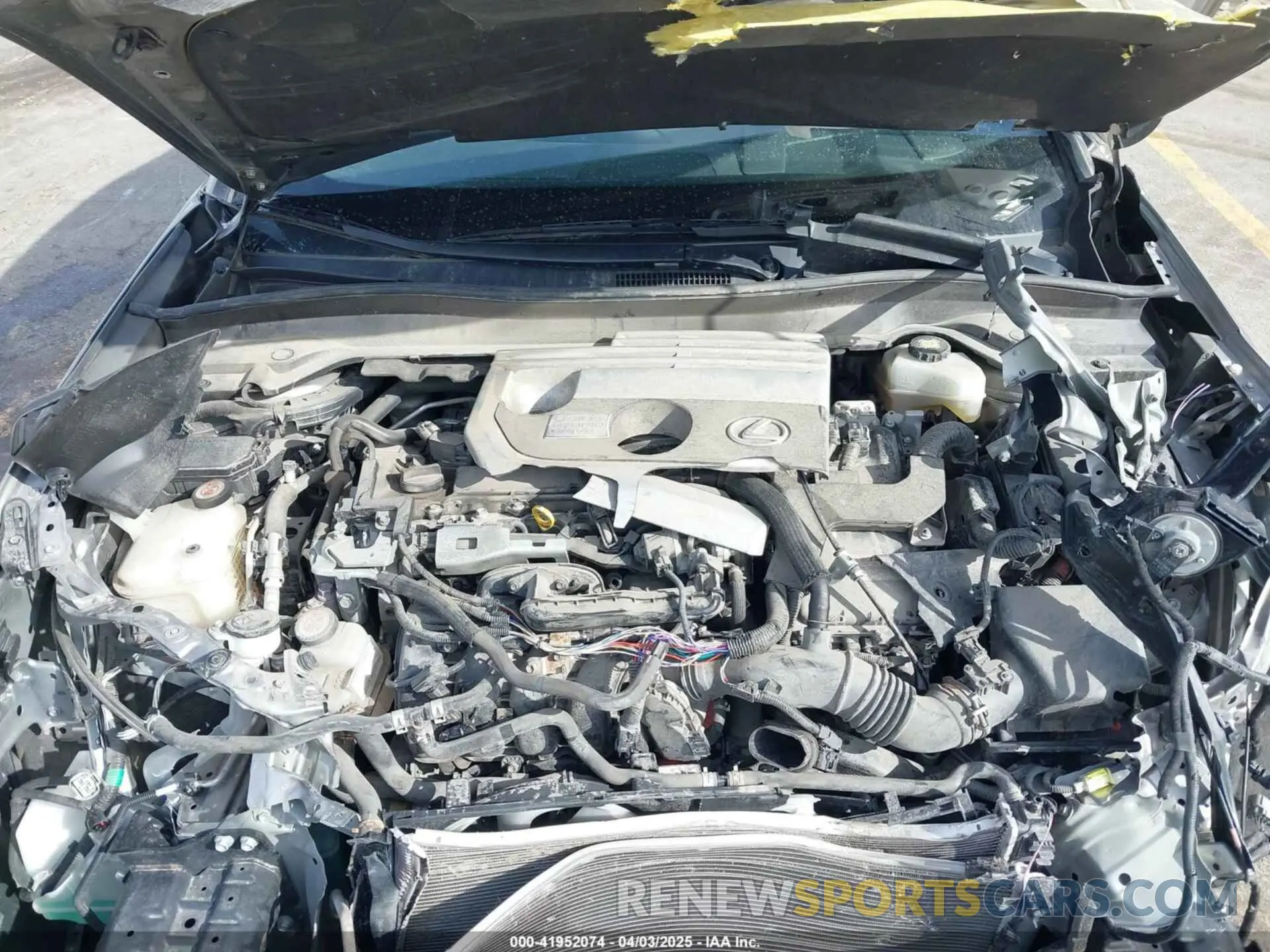 10 Photograph of a damaged car JTHU9JBH4K2005403 LEXUS UX 250H 2019