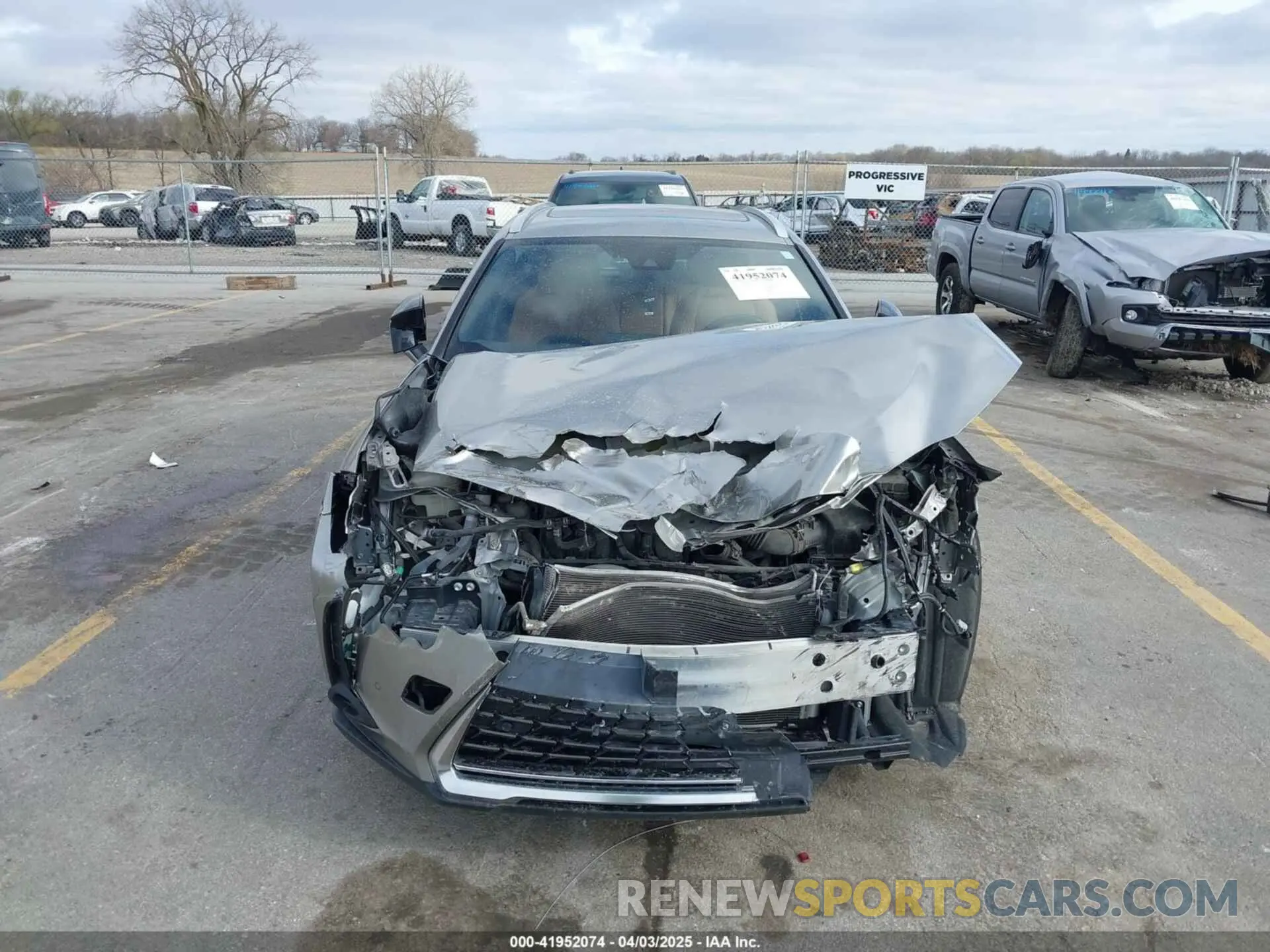 13 Photograph of a damaged car JTHU9JBH4K2005403 LEXUS UX 250H 2019