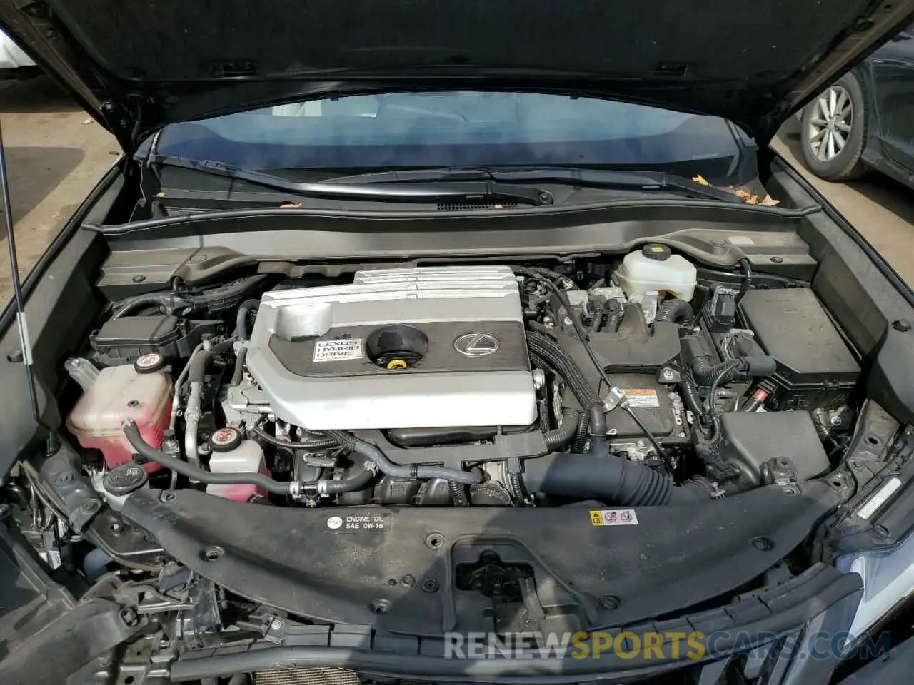 11 Фотография поврежденного автомобиля JTHU9JBH4K2018619 LEXUS UX 250H 2019