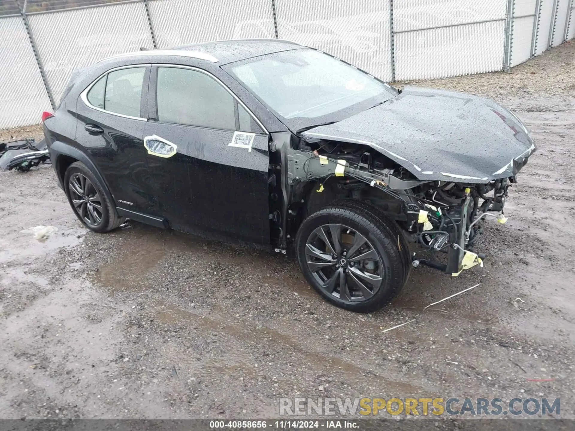 1 Фотография поврежденного автомобиля JTHU9JBH7K2002639 LEXUS UX 250H 2019