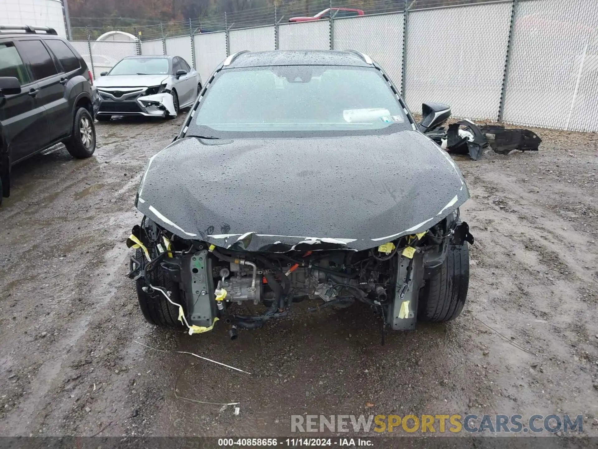 13 Фотография поврежденного автомобиля JTHU9JBH7K2002639 LEXUS UX 250H 2019