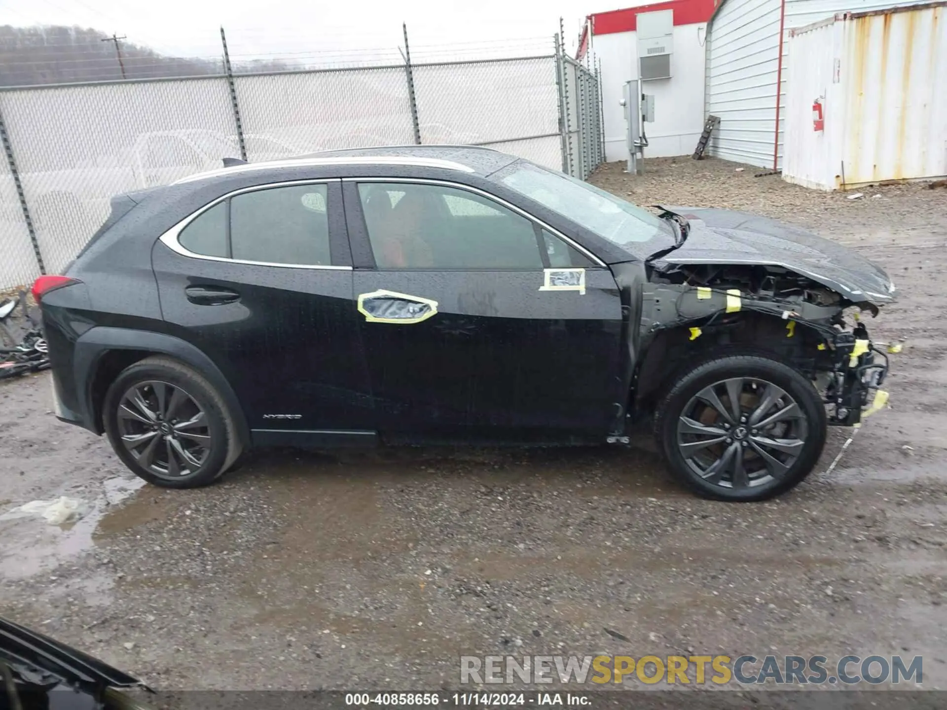 14 Фотография поврежденного автомобиля JTHU9JBH7K2002639 LEXUS UX 250H 2019