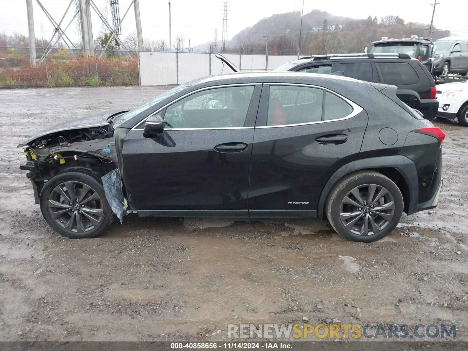 15 Фотография поврежденного автомобиля JTHU9JBH7K2002639 LEXUS UX 250H 2019