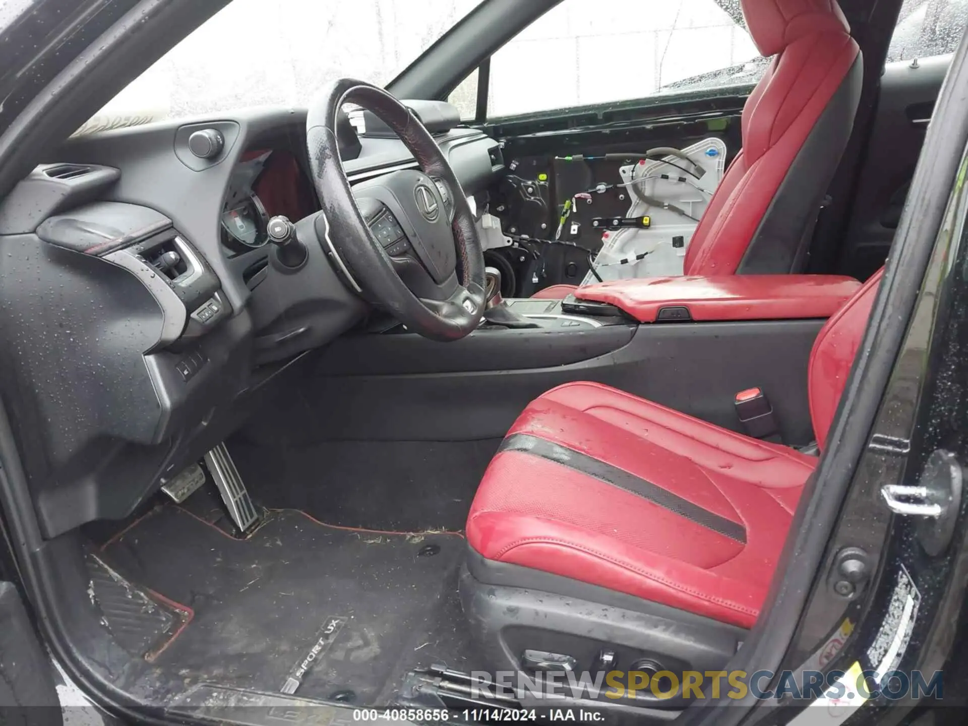 5 Фотография поврежденного автомобиля JTHU9JBH7K2002639 LEXUS UX 250H 2019