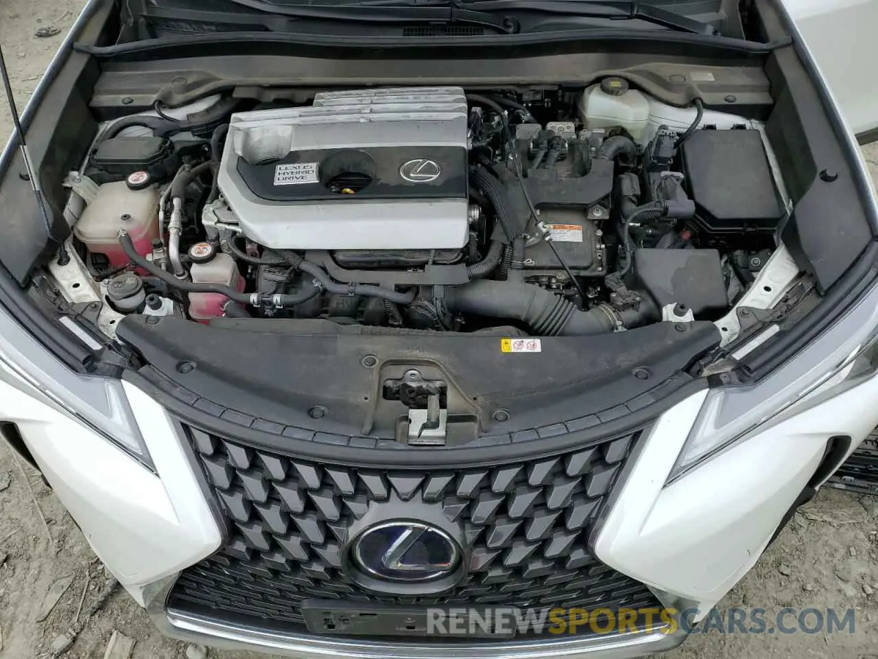 12 Фотография поврежденного автомобиля JTHU9JBH7K2008201 LEXUS UX 250H 2019