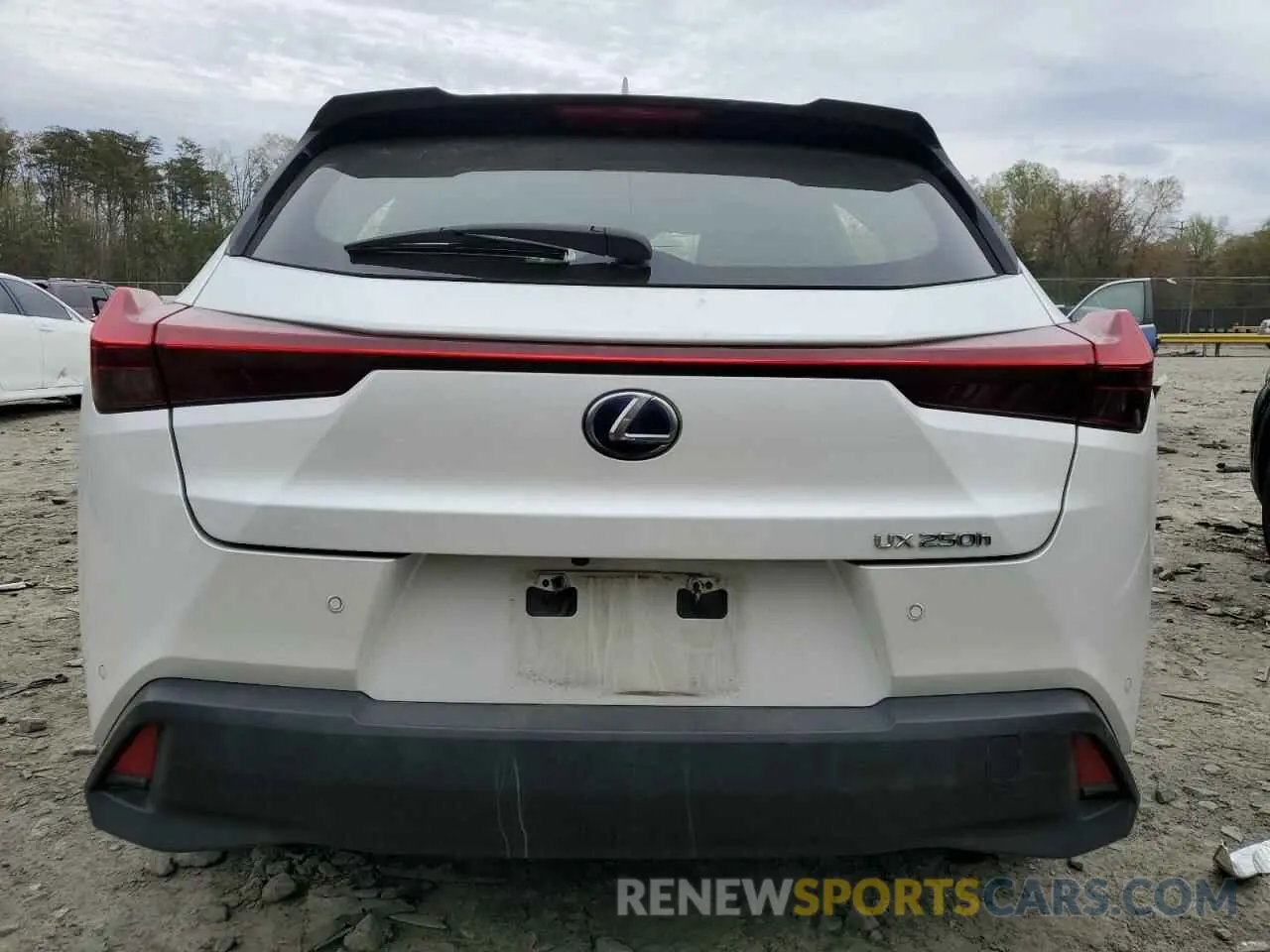 6 Фотография поврежденного автомобиля JTHU9JBH7K2008201 LEXUS UX 250H 2019