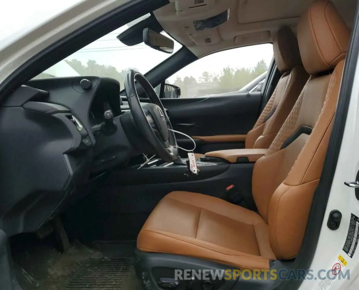 7 Фотография поврежденного автомобиля JTHU9JBH7K2008201 LEXUS UX 250H 2019