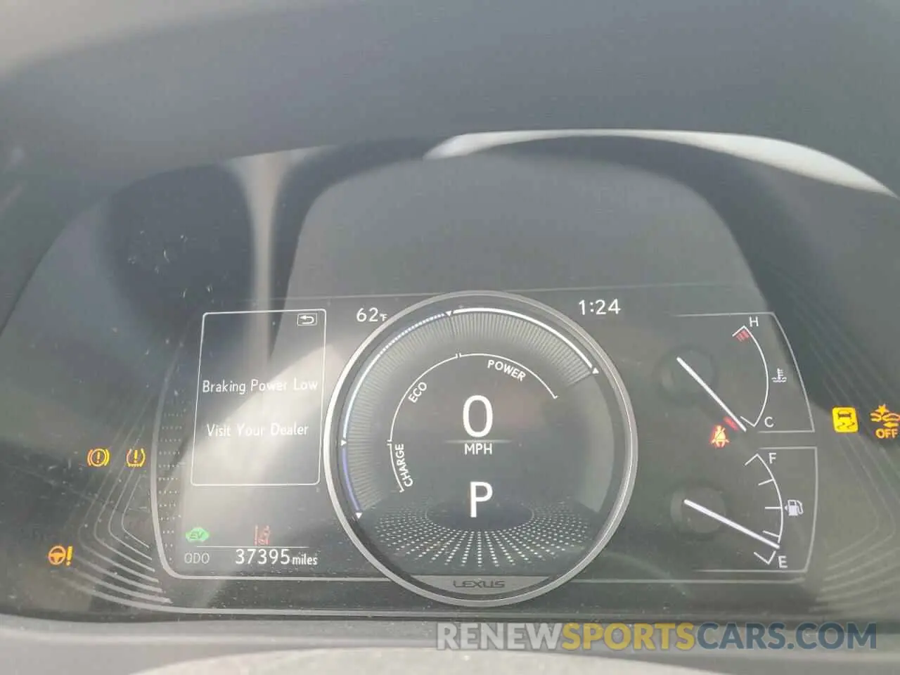 9 Фотография поврежденного автомобиля JTHU9JBH7K2008201 LEXUS UX 250H 2019
