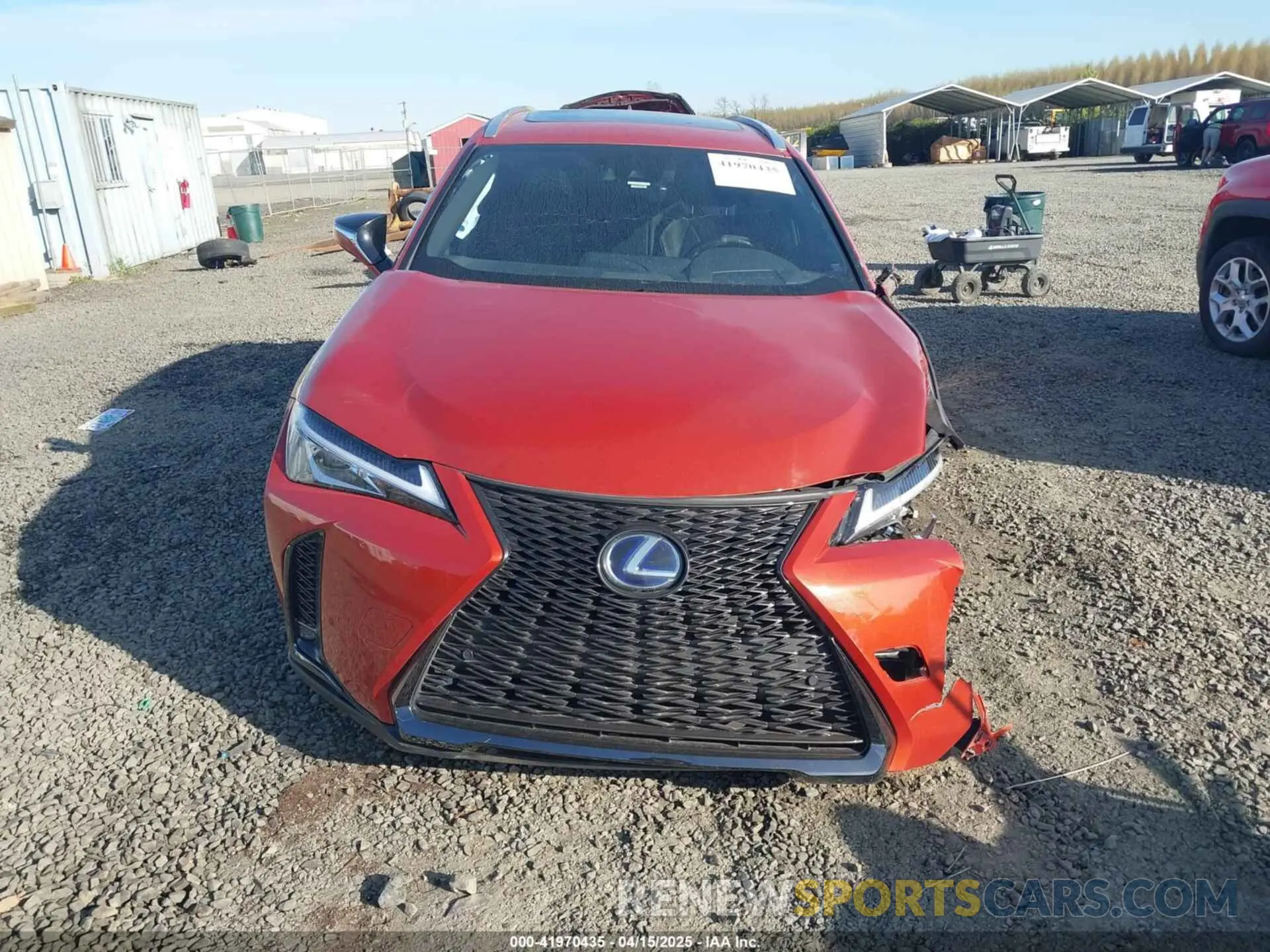 12 Photograph of a damaged car JTHU9JBH9K2004540 LEXUS UX 250H 2019