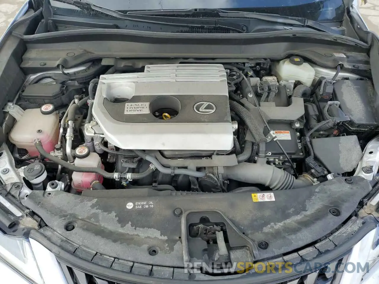 11 Фотография поврежденного автомобиля JTHU9JBH9K2017871 LEXUS UX 250H 2019