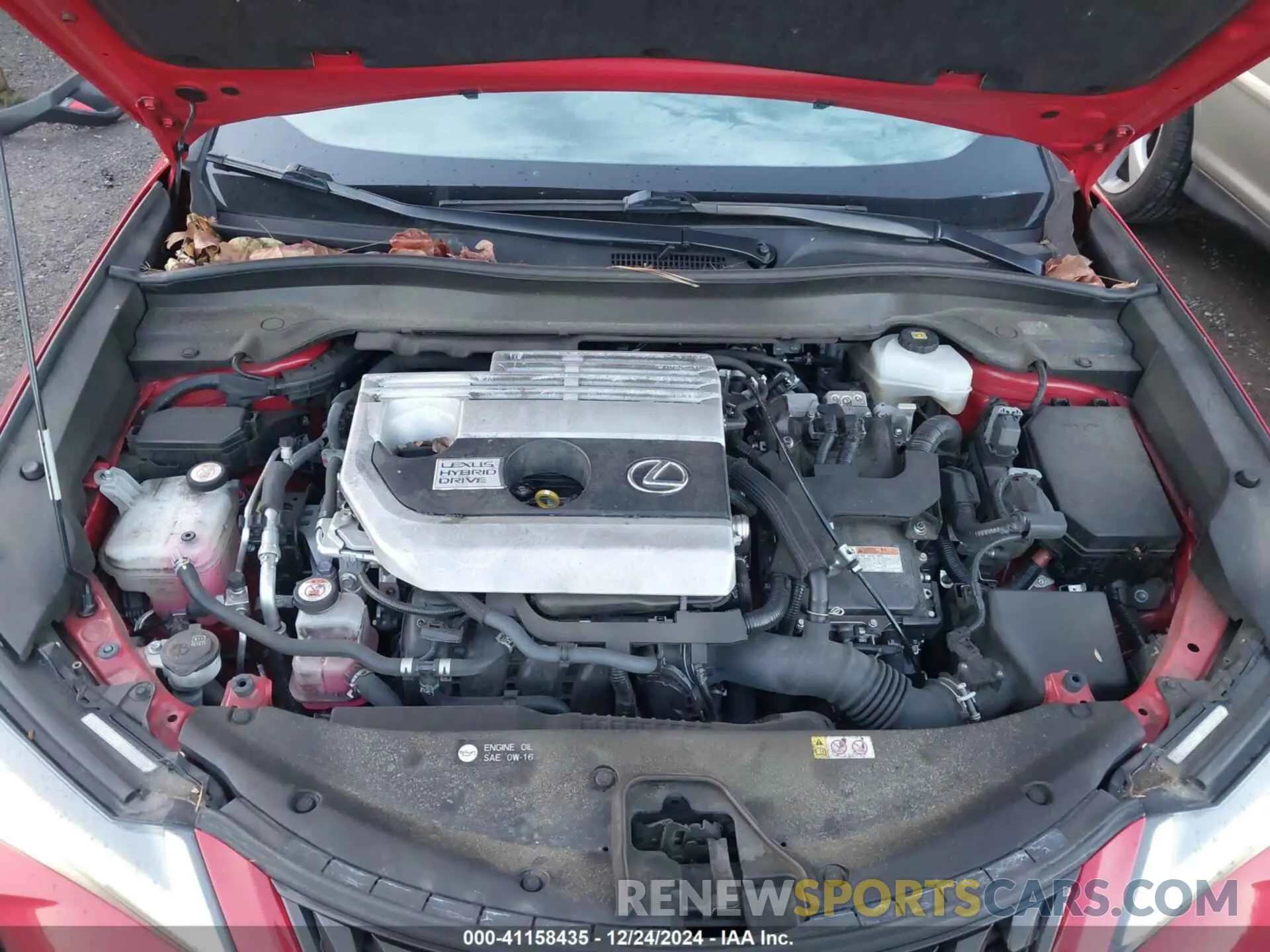 10 Фотография поврежденного автомобиля JTHU9JBHXK2002084 LEXUS UX 250H 2019
