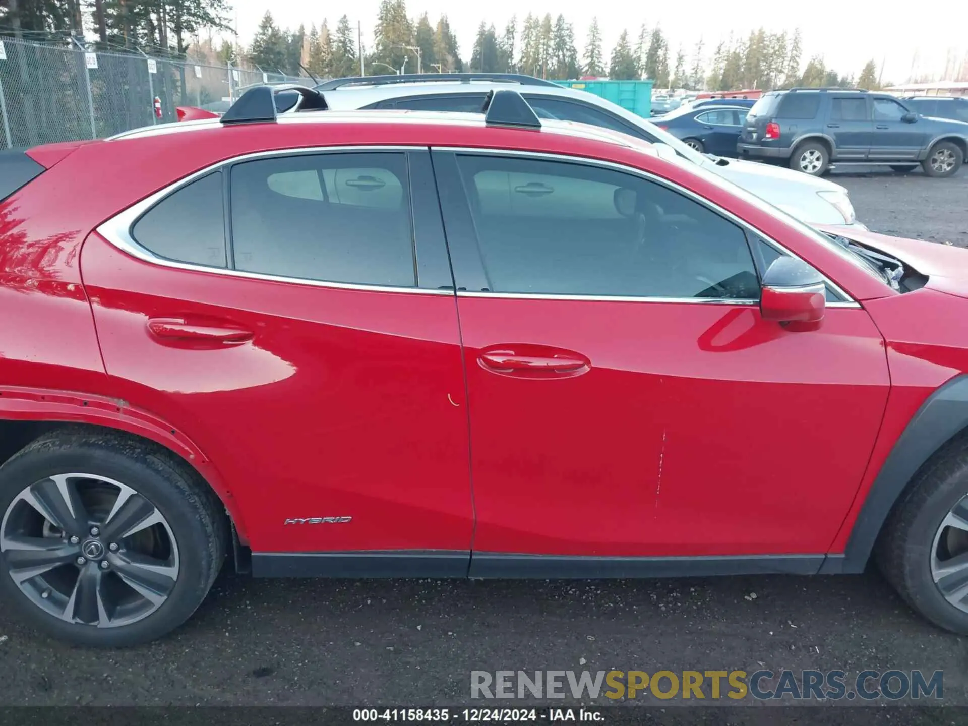 14 Фотография поврежденного автомобиля JTHU9JBHXK2002084 LEXUS UX 250H 2019