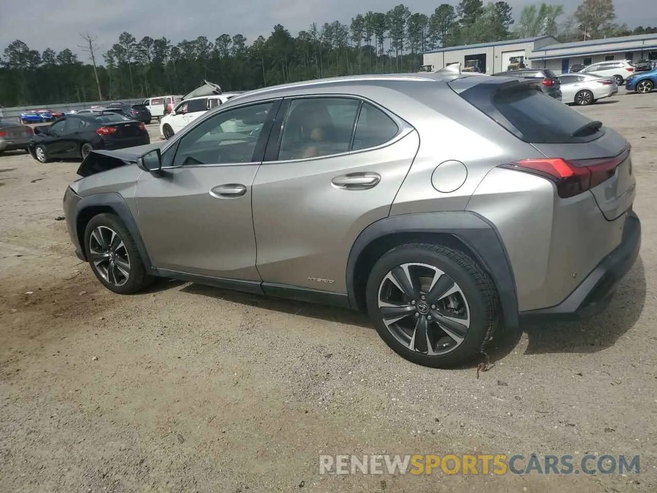 2 Photograph of a damaged car JTHU9JBHXK2011576 LEXUS UX 250H 2019