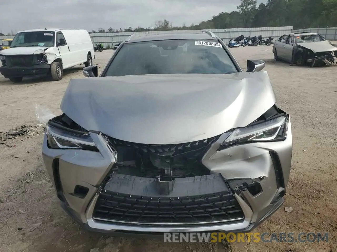 5 Photograph of a damaged car JTHU9JBHXK2011576 LEXUS UX 250H 2019