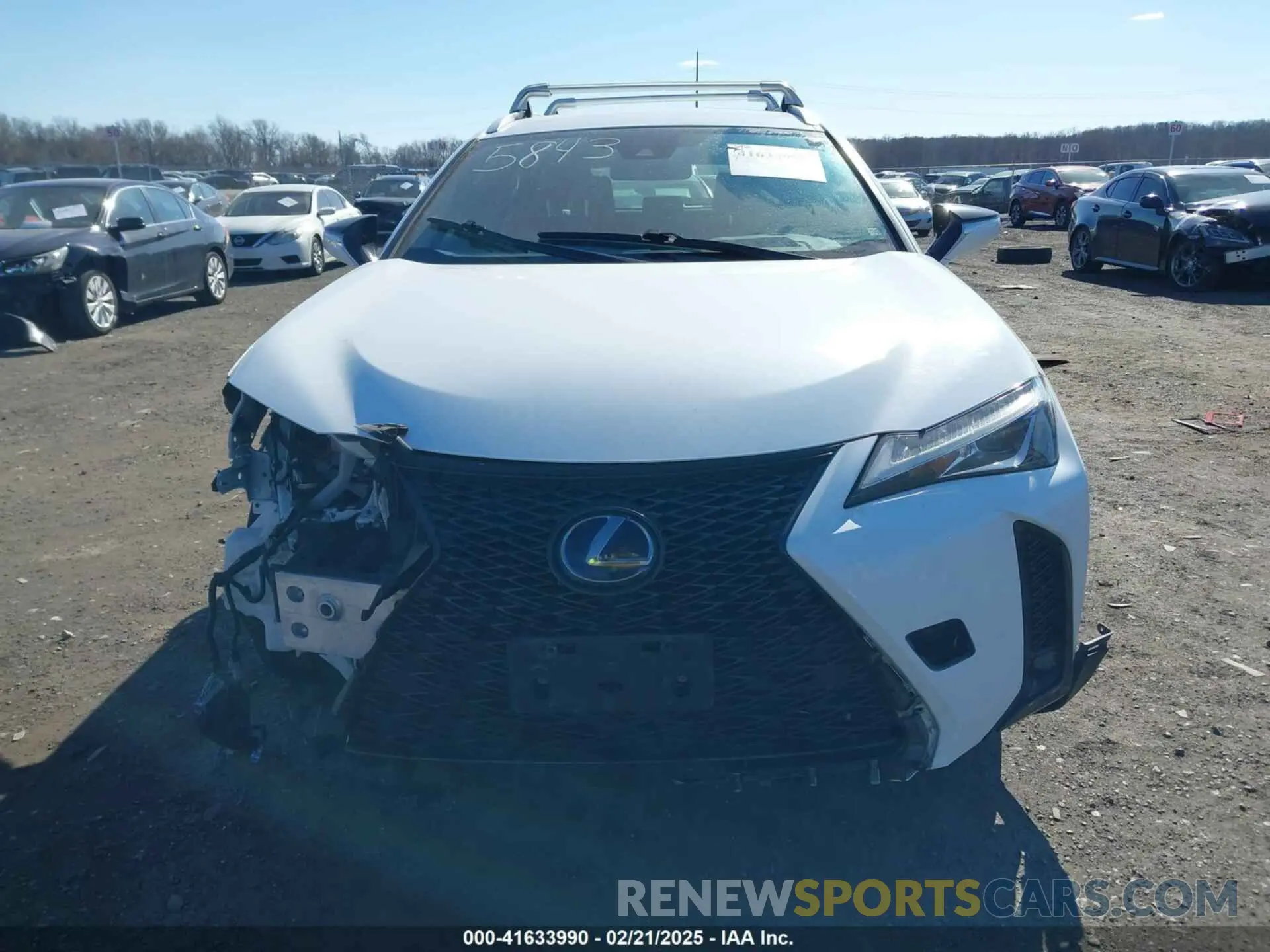 12 Photograph of a damaged car JTHE9JBH9L2035843 LEXUS UX 250H 2020