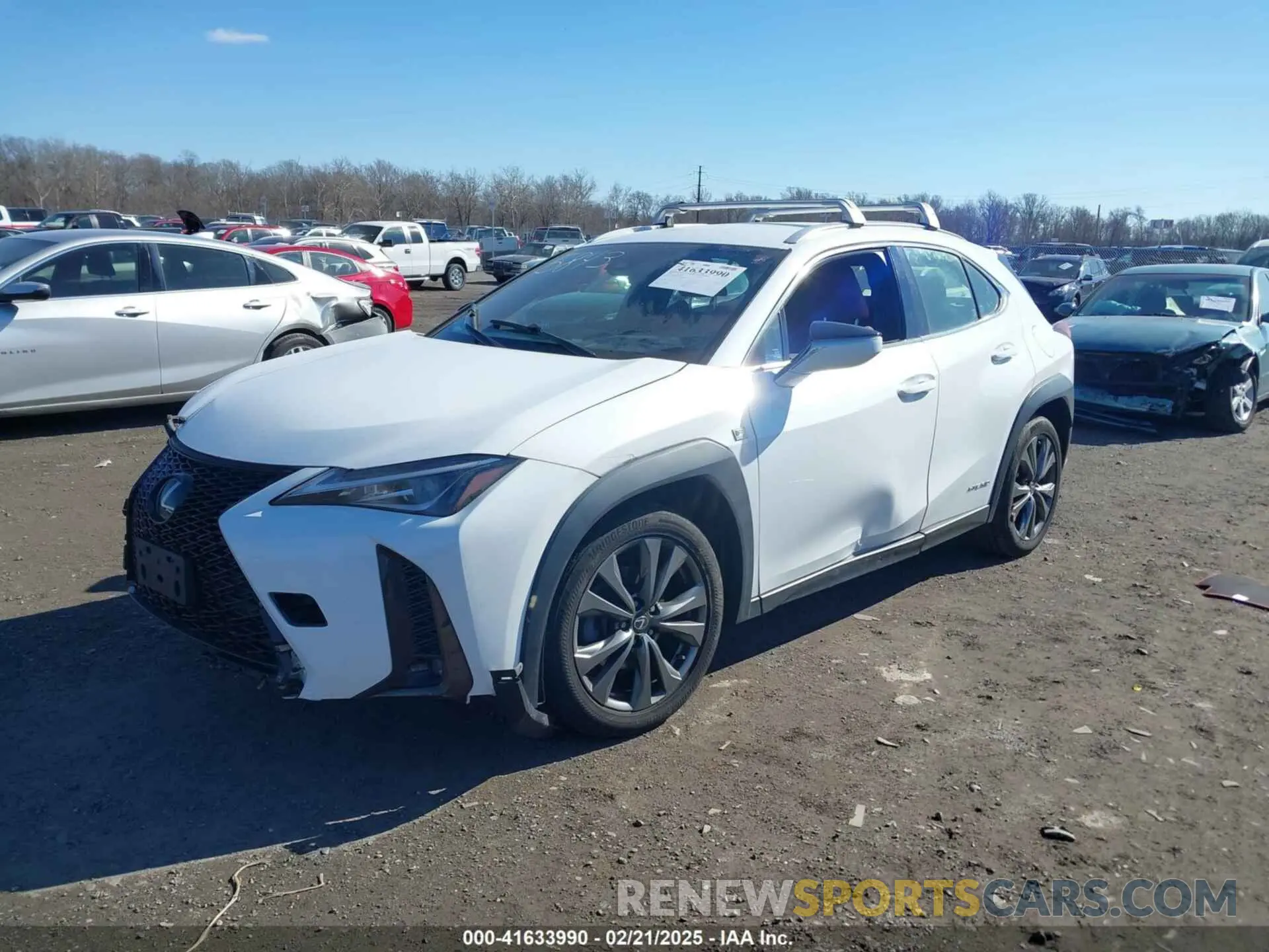 2 Photograph of a damaged car JTHE9JBH9L2035843 LEXUS UX 250H 2020