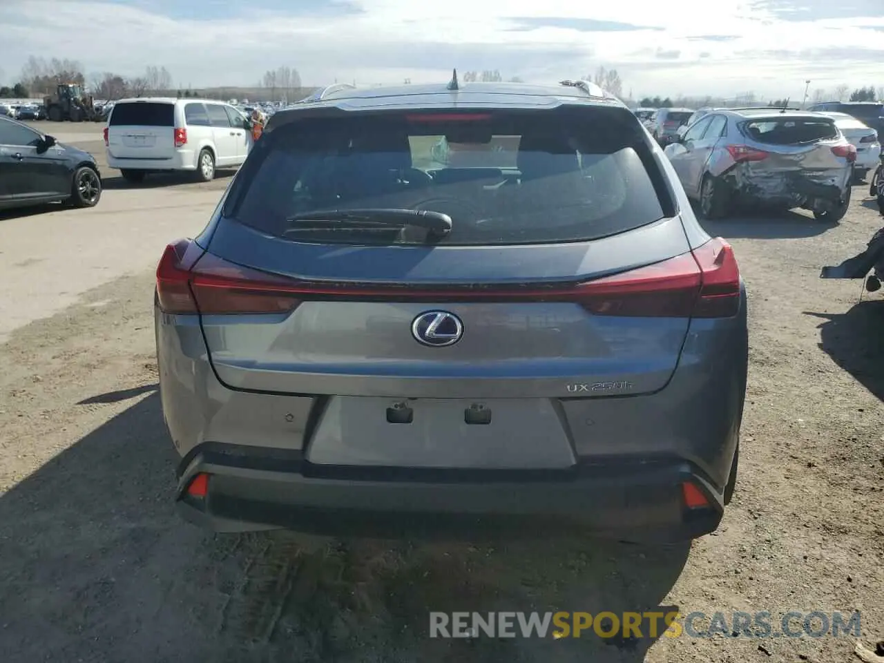 6 Photograph of a damaged car JTHL9JBH3L2032377 LEXUS UX 250H 2020