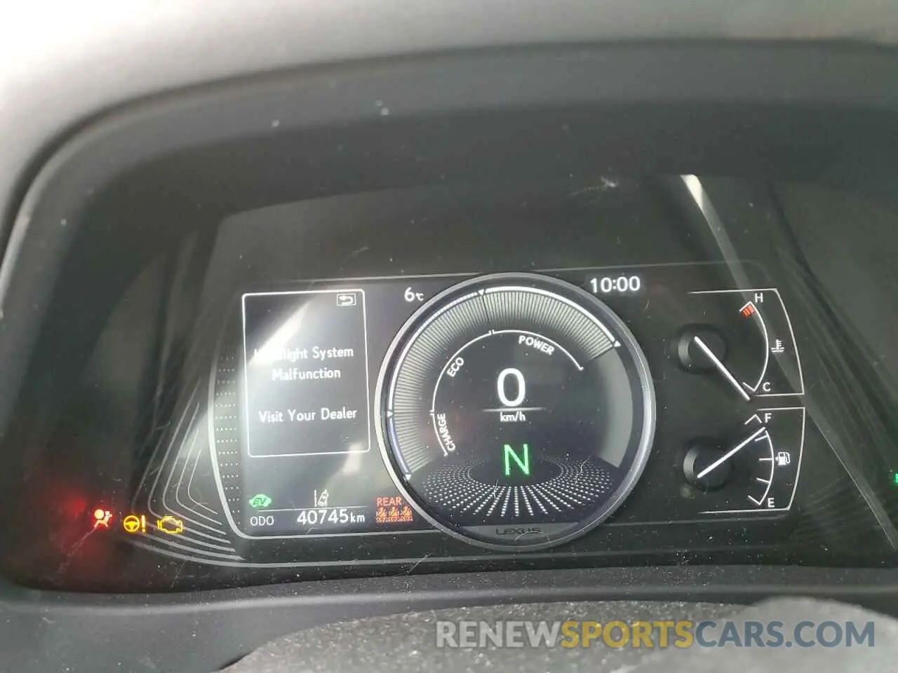 9 Photograph of a damaged car JTHP9JBH0L2028417 LEXUS UX 250H 2020