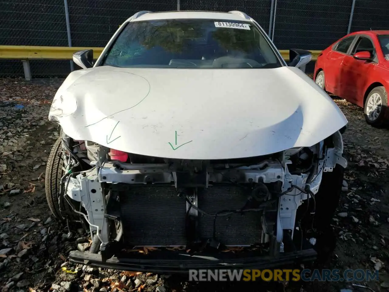 5 Фотография поврежденного автомобиля JTHP9JBH1L2020200 LEXUS UX 250H 2020