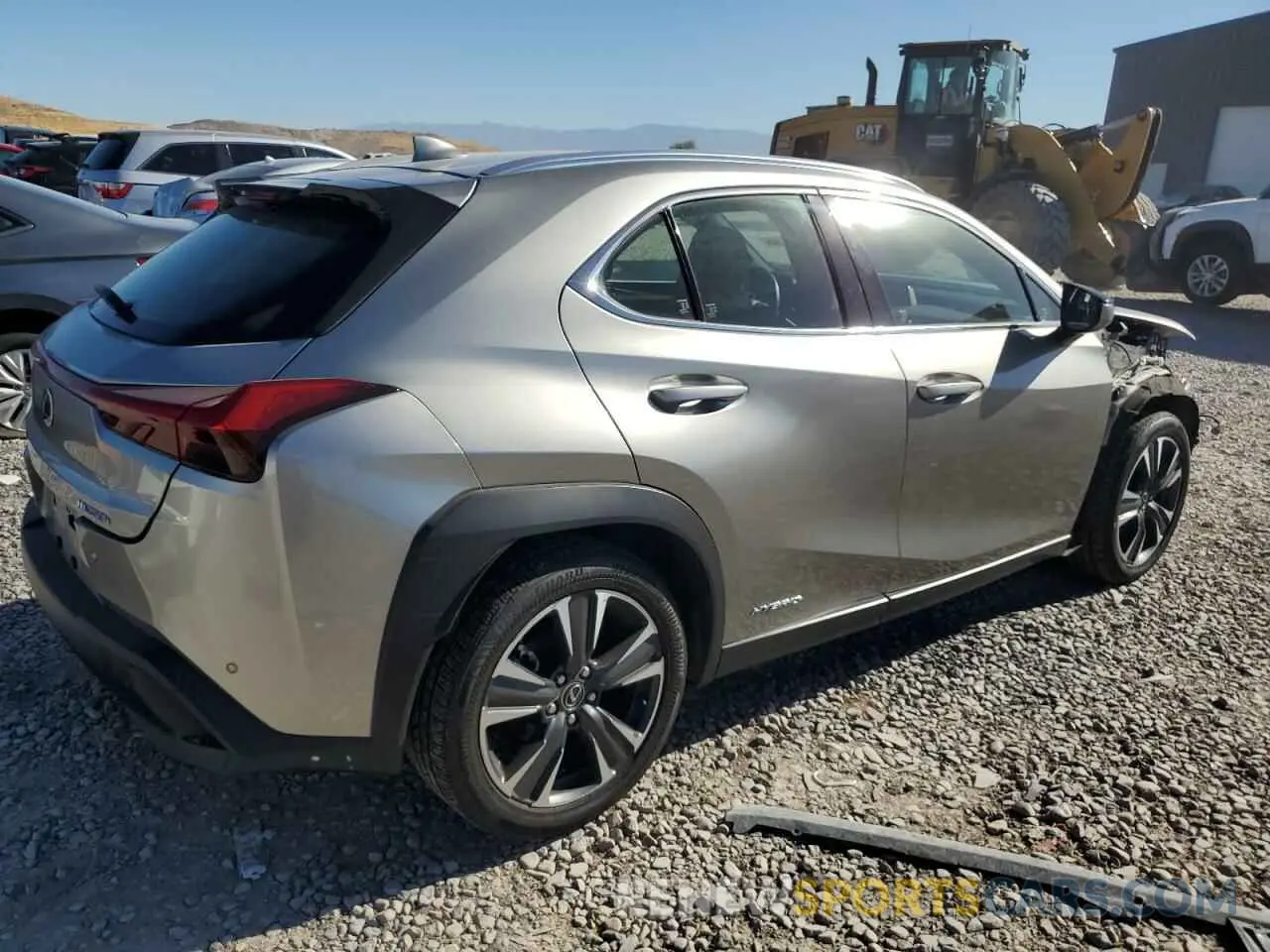 3 Photograph of a damaged car JTHP9JBH1L2030287 LEXUS UX 250H 2020
