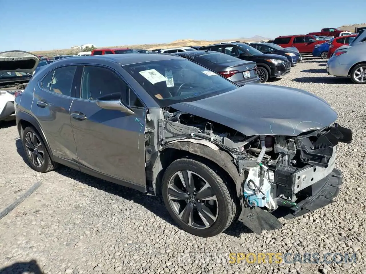 4 Photograph of a damaged car JTHP9JBH1L2030287 LEXUS UX 250H 2020