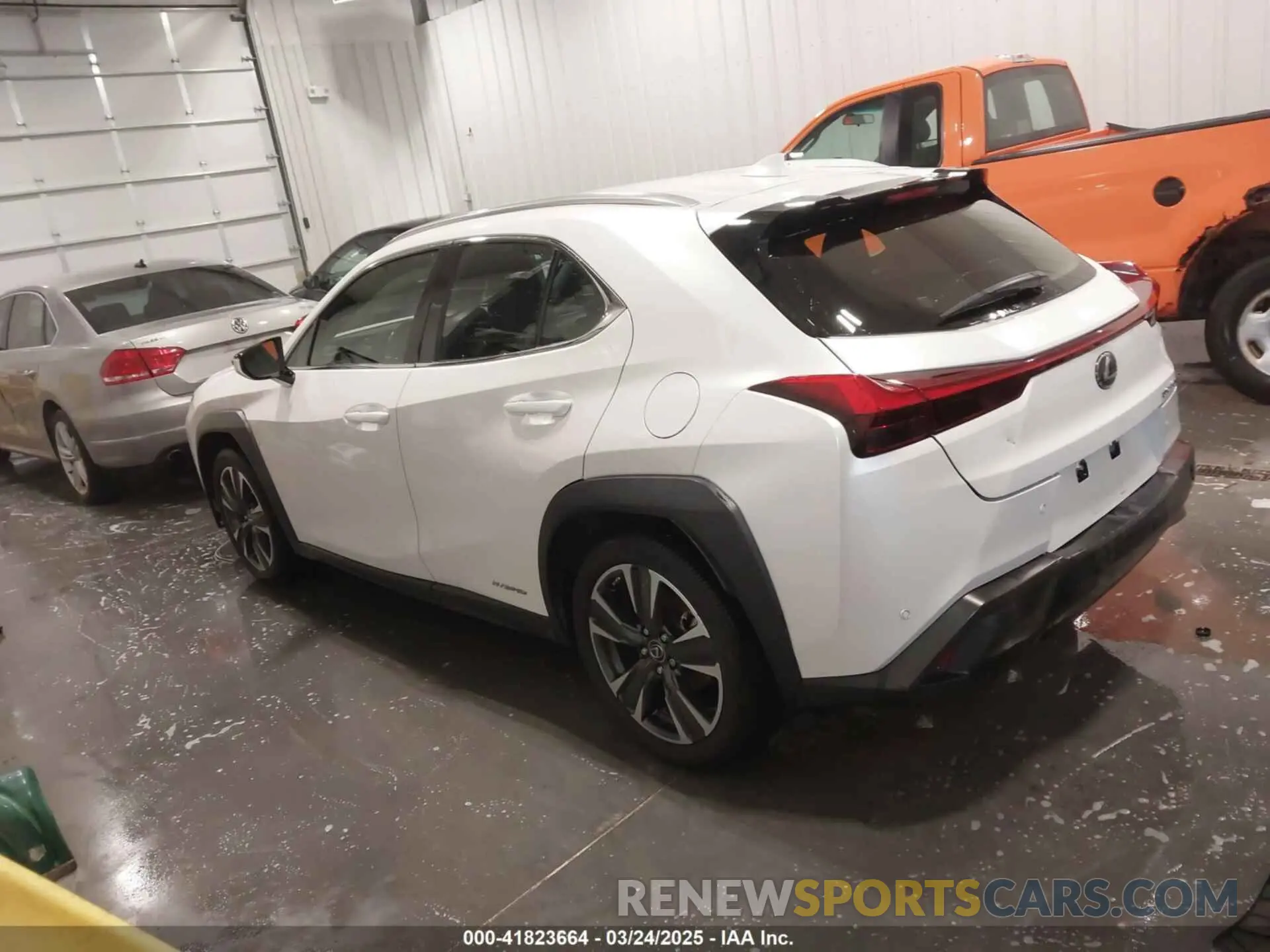 3 Photograph of a damaged car JTHP9JBH2L2025812 LEXUS UX 250H 2020