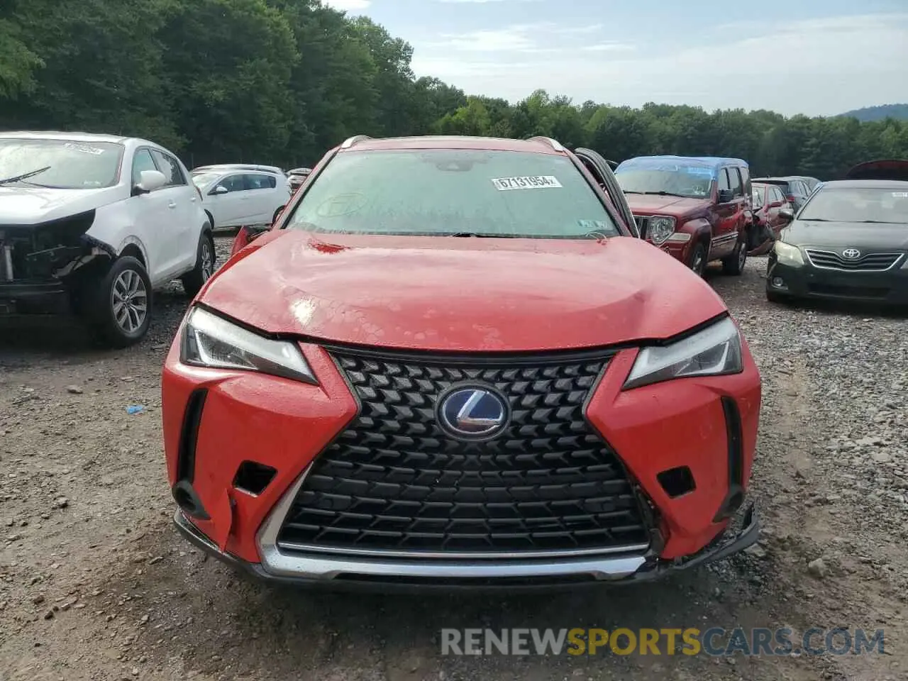 5 Photograph of a damaged car JTHP9JBH5L2021236 LEXUS UX 250H 2020