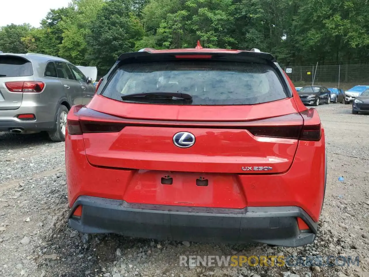 6 Photograph of a damaged car JTHP9JBH5L2021236 LEXUS UX 250H 2020