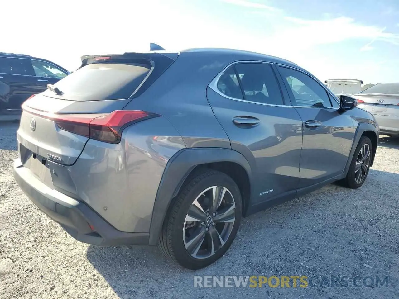 3 Photograph of a damaged car JTHP9JBH6L2023125 LEXUS UX 250H 2020