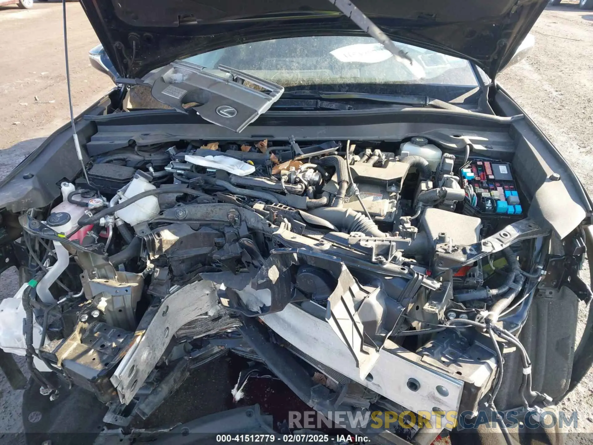 10 Фотография поврежденного автомобиля JTHP9JBH6L2034822 LEXUS UX 250H 2020