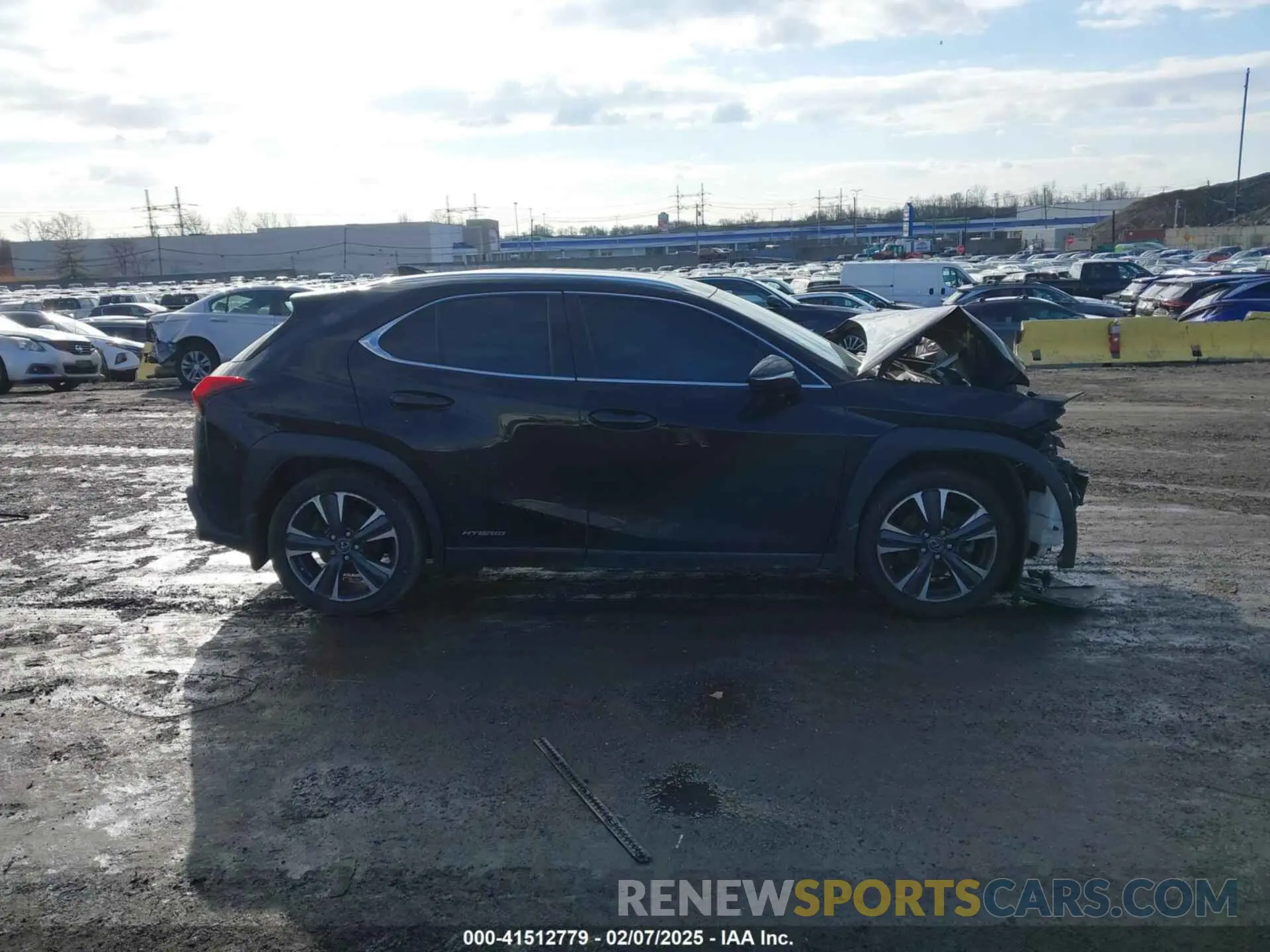 13 Фотография поврежденного автомобиля JTHP9JBH6L2034822 LEXUS UX 250H 2020