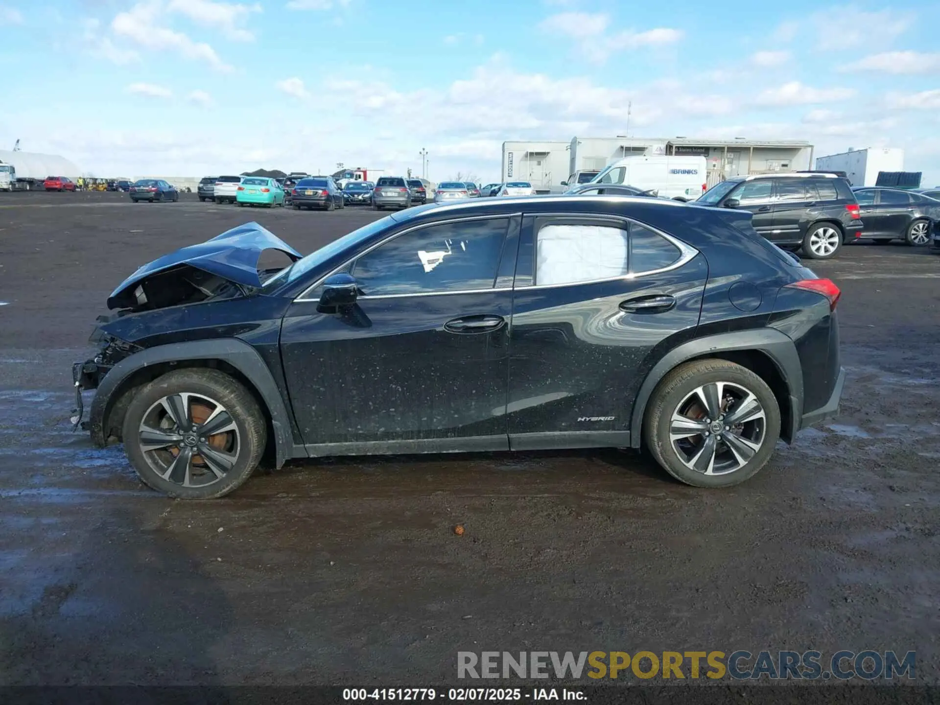 14 Фотография поврежденного автомобиля JTHP9JBH6L2034822 LEXUS UX 250H 2020
