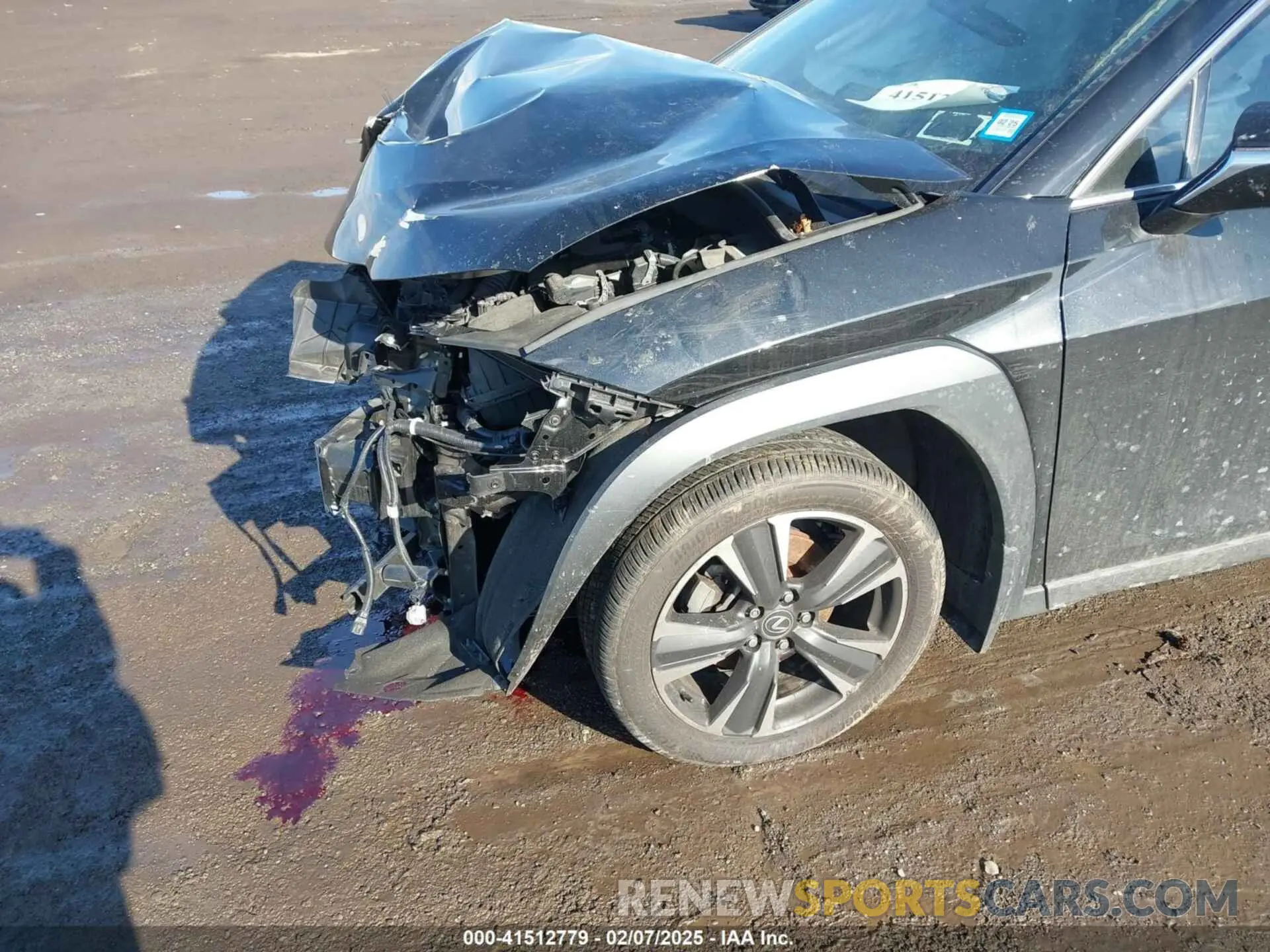 17 Фотография поврежденного автомобиля JTHP9JBH6L2034822 LEXUS UX 250H 2020