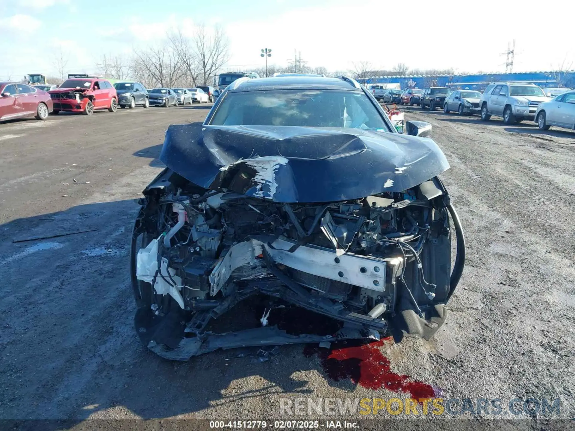 6 Фотография поврежденного автомобиля JTHP9JBH6L2034822 LEXUS UX 250H 2020
