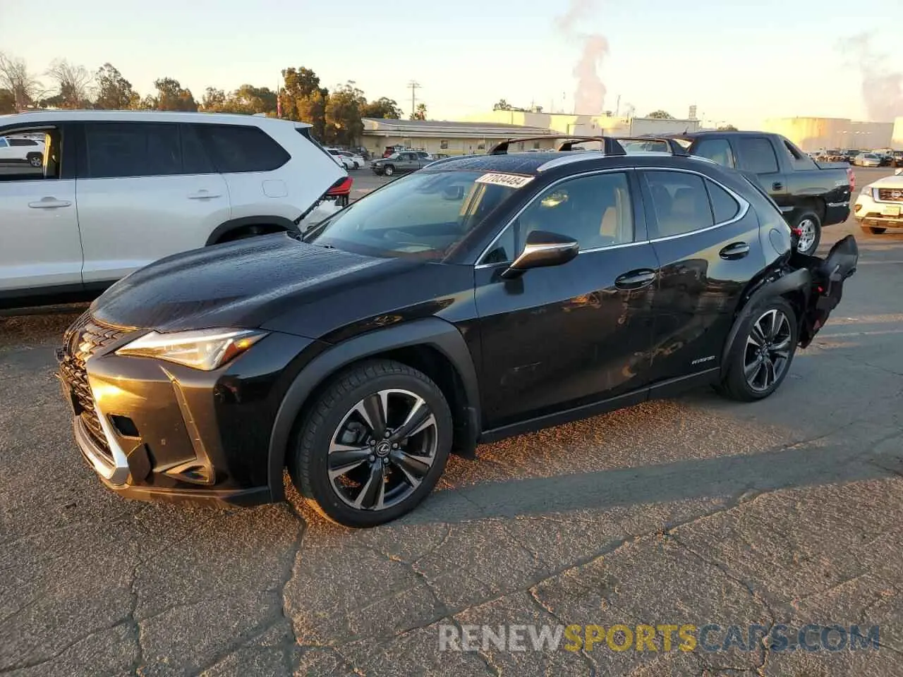 1 Photograph of a damaged car JTHP9JBH7L2026406 LEXUS UX 250H 2020
