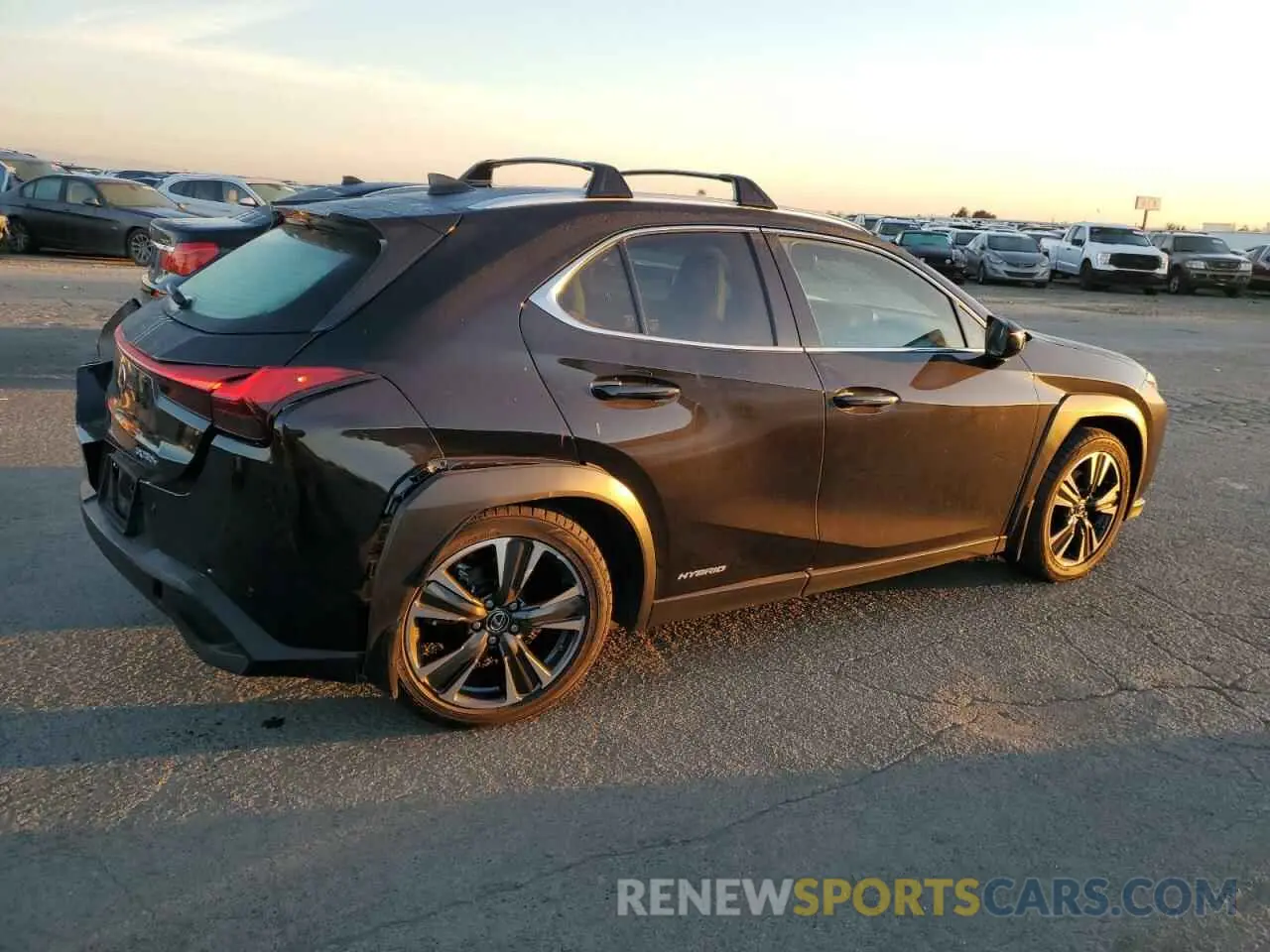 3 Photograph of a damaged car JTHP9JBH7L2026406 LEXUS UX 250H 2020