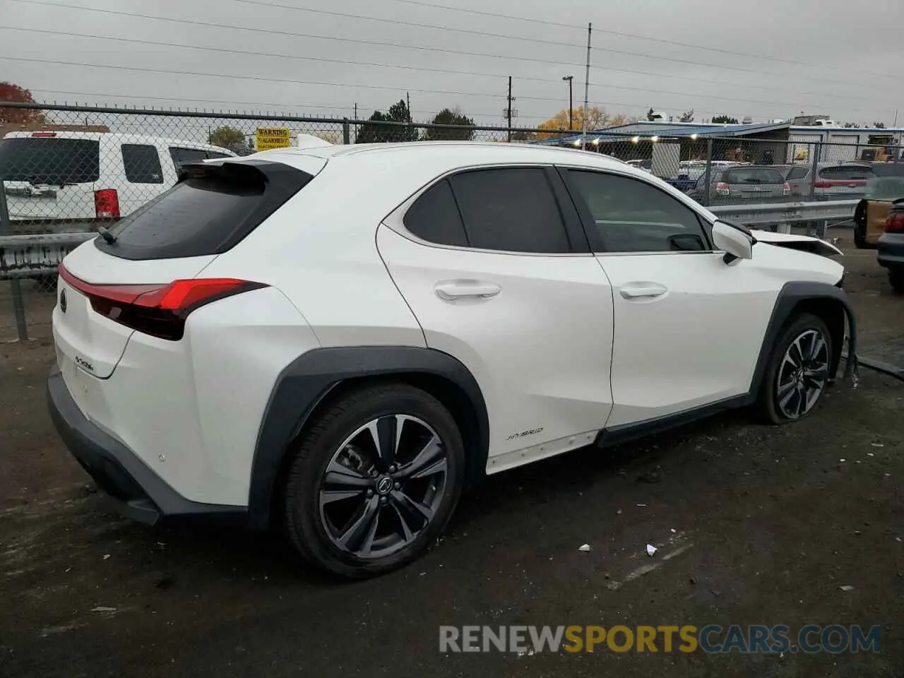 3 Photograph of a damaged car JTHP9JBH7L2031833 LEXUS UX 250H 2020