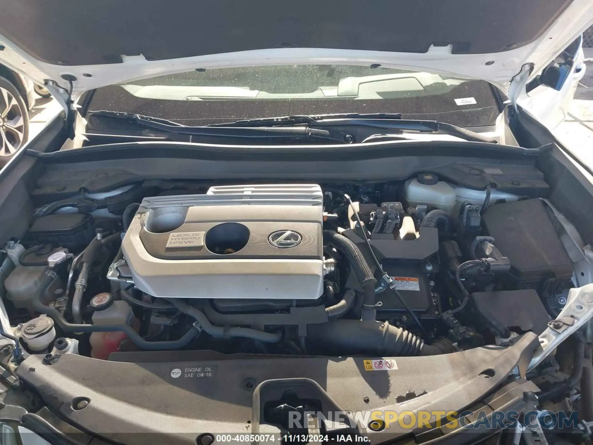 10 Фотография поврежденного автомобиля JTHP9JBH8L2027189 LEXUS UX 250H 2020