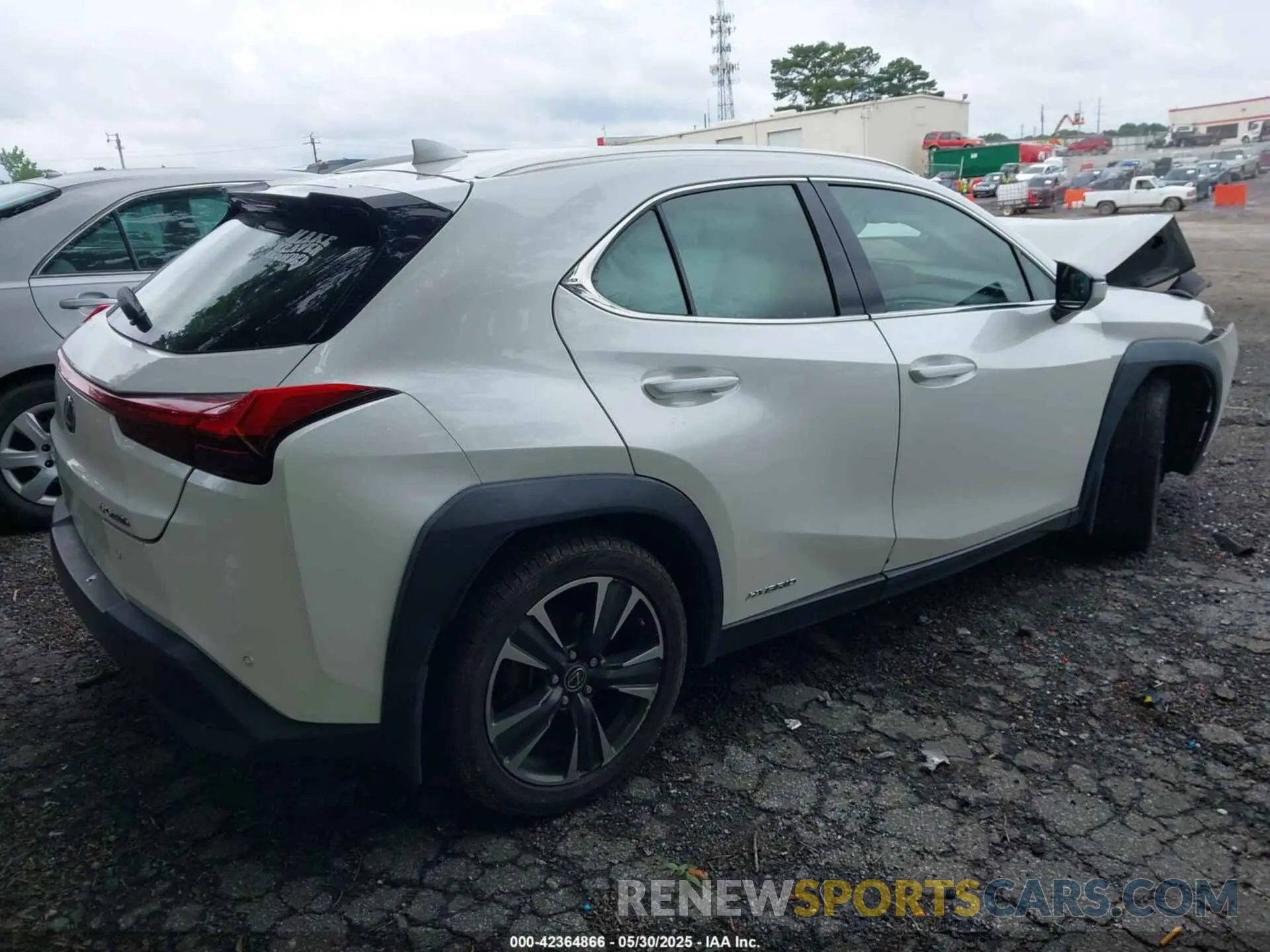 4 Photograph of a damaged car JTHP9JBHXL2026917 LEXUS UX 250H 2020