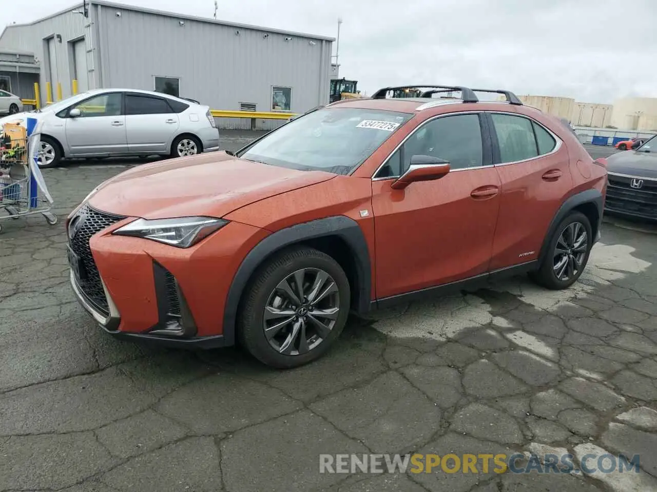 1 Фотография поврежденного автомобиля JTHR9JBH1L2026913 LEXUS UX 250H 2020