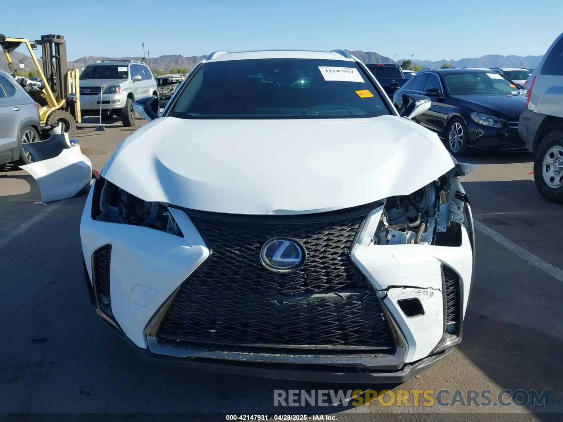 13 Photograph of a damaged car JTHR9JBH4L2030101 LEXUS UX 250H 2020
