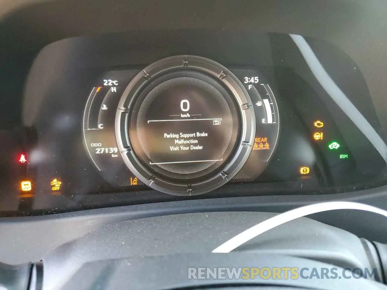 9 Photograph of a damaged car JTHR9JBH6L2027166 LEXUS UX 250H 2020