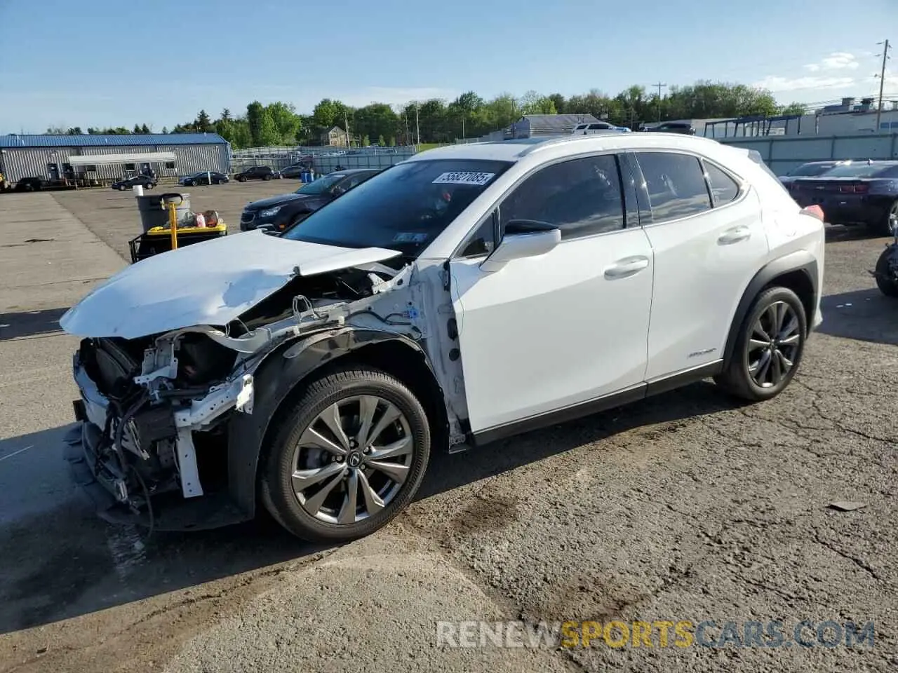 1 Фотография поврежденного автомобиля JTHR9JBH6L2036806 LEXUS UX 250H 2020