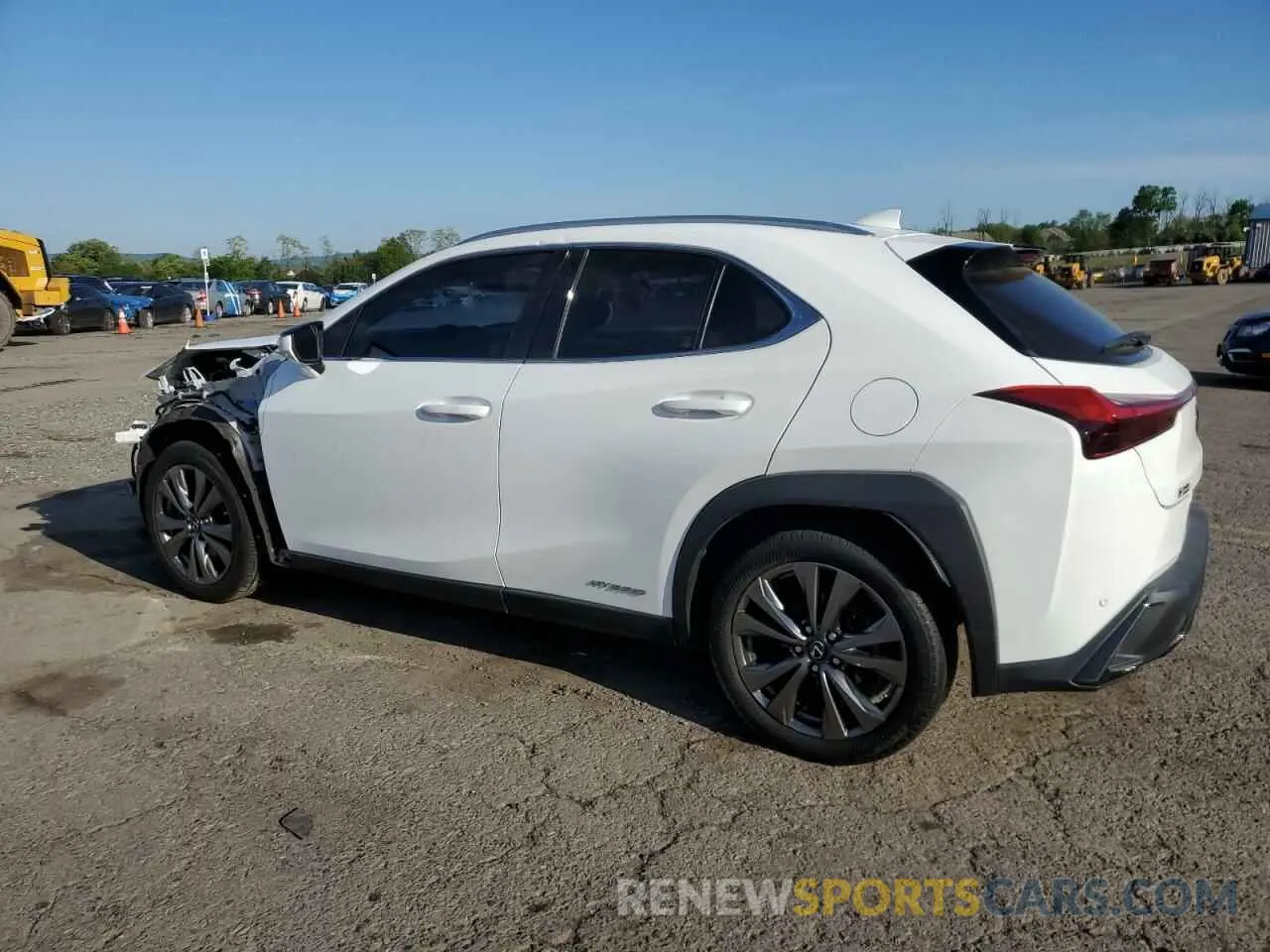 2 Фотография поврежденного автомобиля JTHR9JBH6L2036806 LEXUS UX 250H 2020